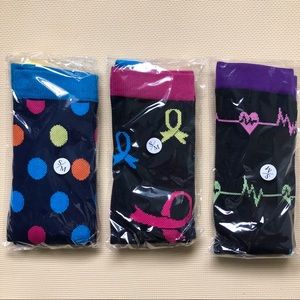 3 Pairs Cute Compression Socks (sold separately)